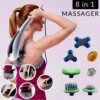 Ручной вибрационный массажер для всего тела 8 в 1 Magic Massager Maxtop 2403